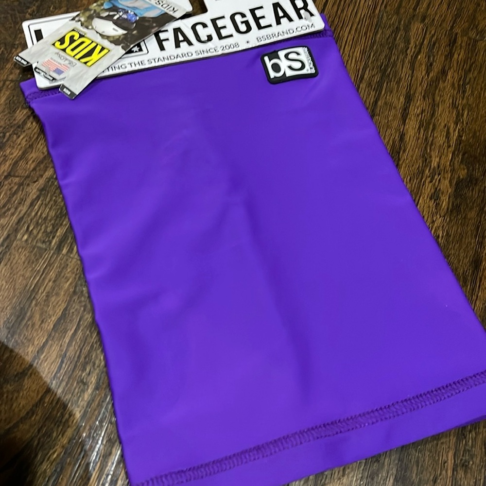 Blackstrap kids-tube dual layer facemask